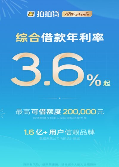 拍拍贷借款平台是正规的